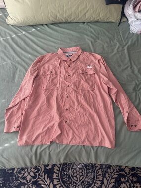 Men’s Micro-Check Outdoor Button-Up Shirt
